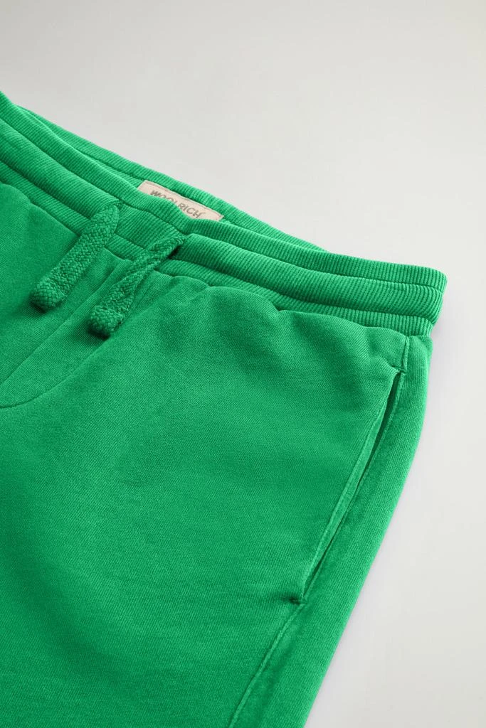 Woolrich Boys’ Garment-Dyed Pure Cotton Shorts - Boys - Green 3