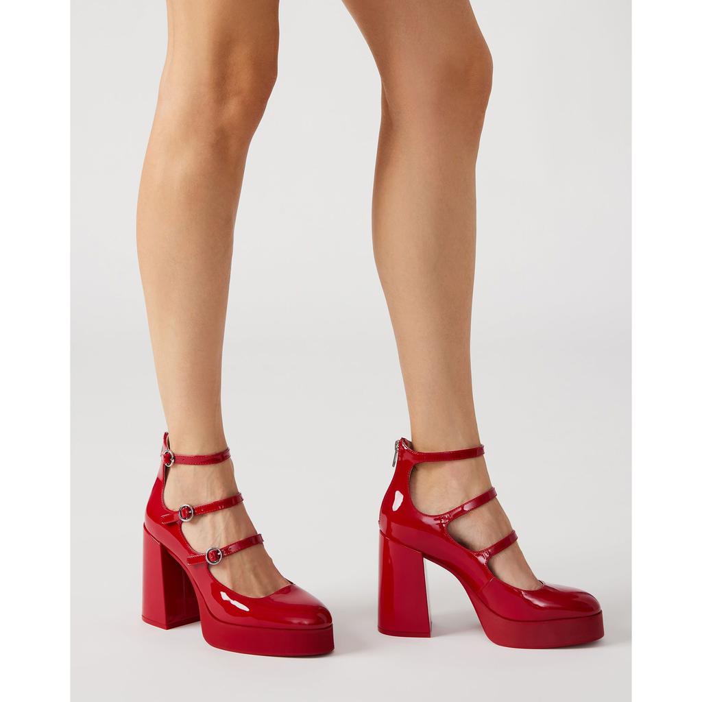 Steve Madden Quad Red Patent - High Heels - Free Shipping