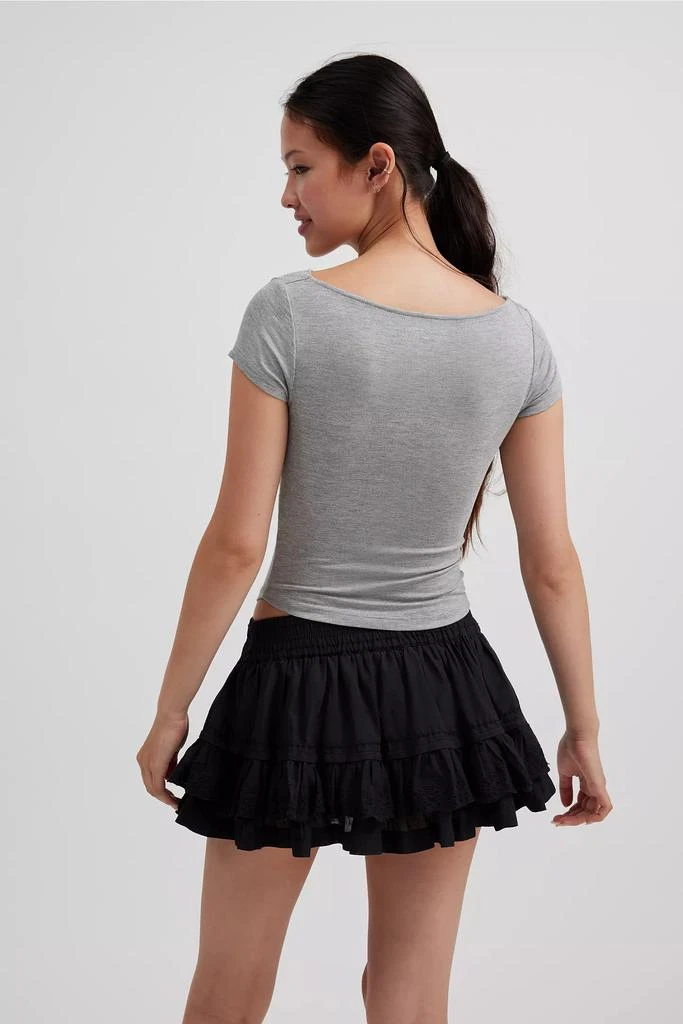 Silence + Noise Silence + Noise Lara Cowl Neck Cropped Top 4