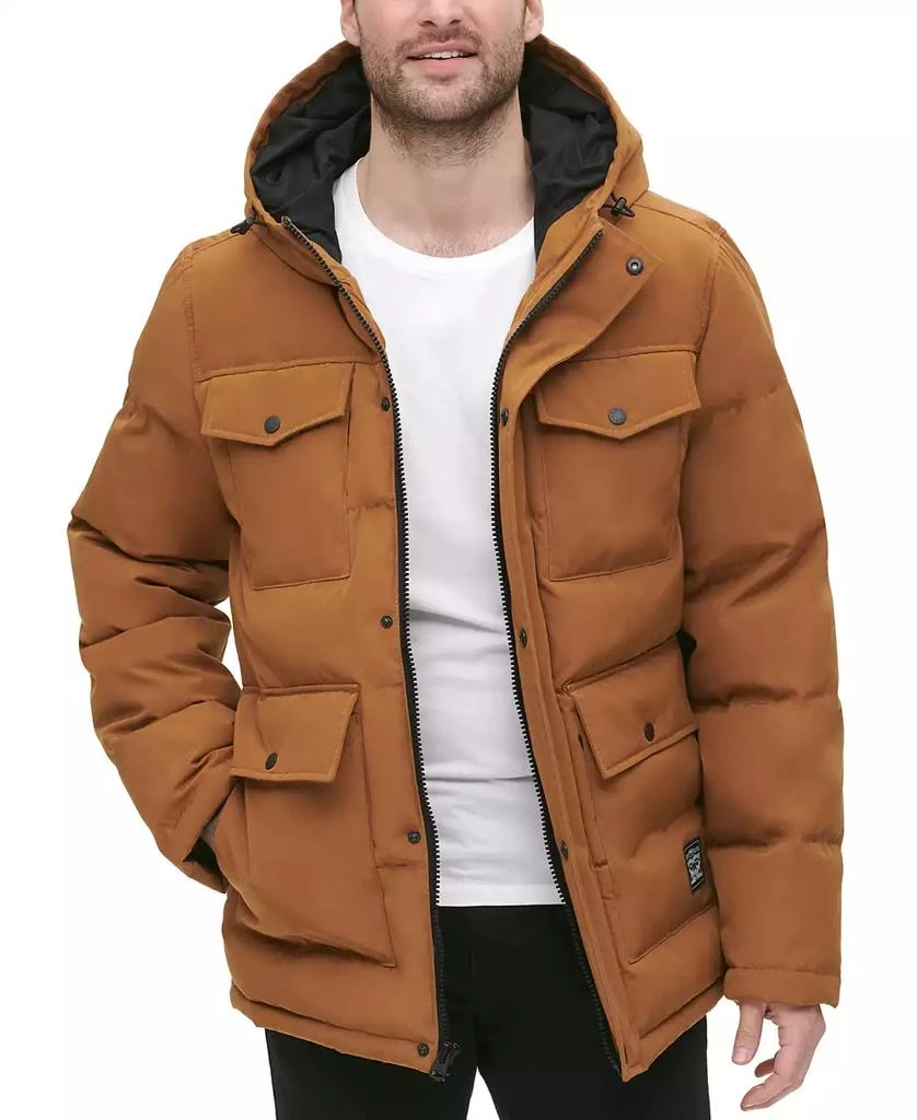 Levi's Levi’s® Men's Quilted Four Pocket Parka Hoody Jacket 2