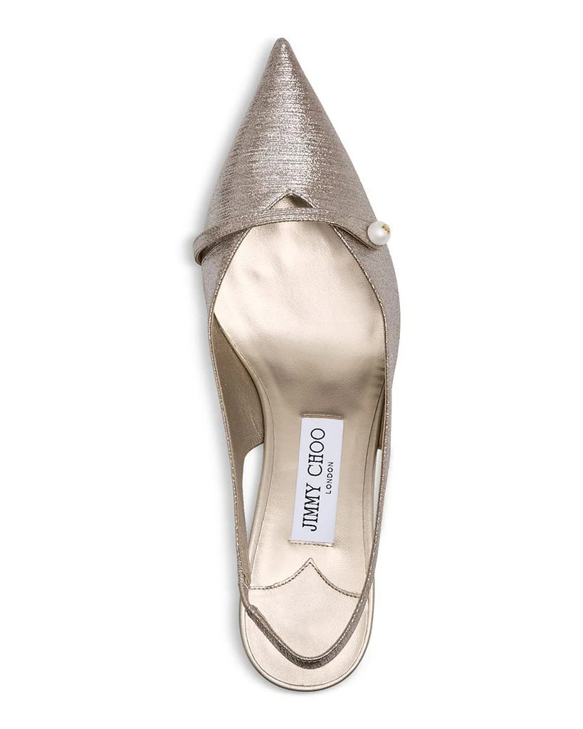 Jimmy Choo Women's Amita 45 Slingback Pumps 3
