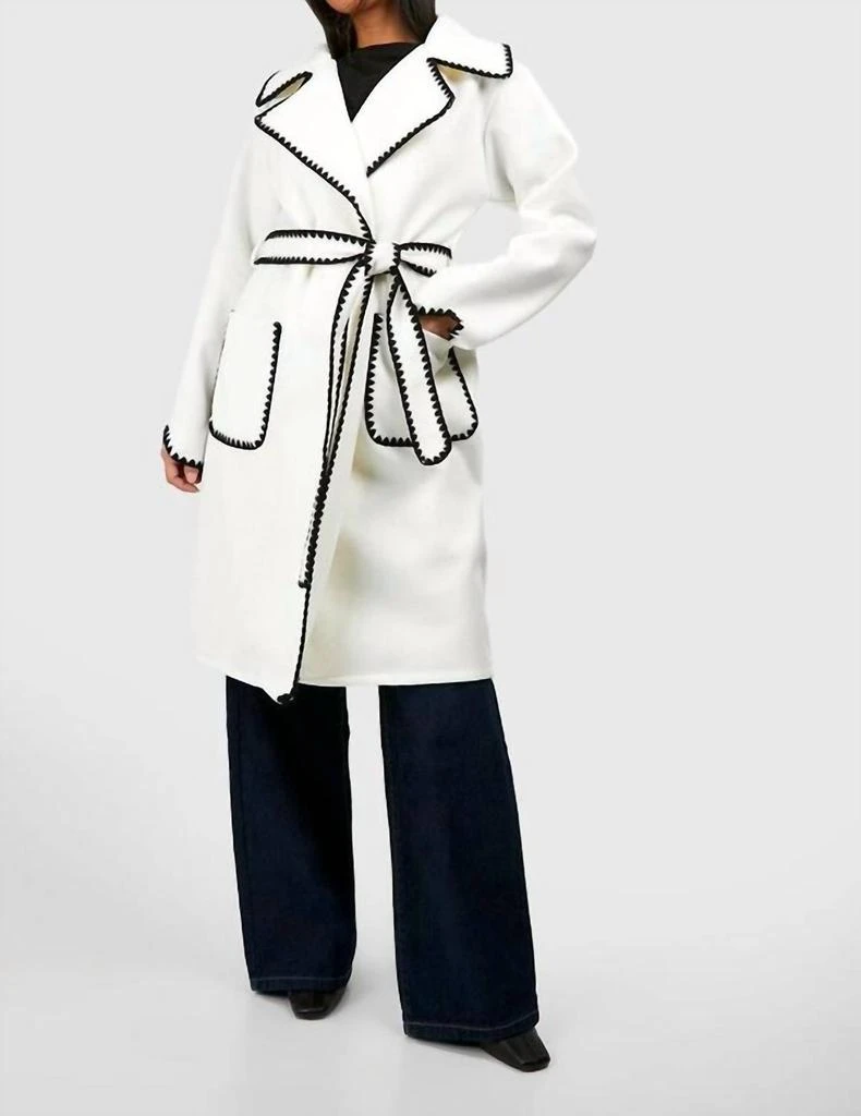 ASTRID Astrid - Taylor Knit Trench Coat
