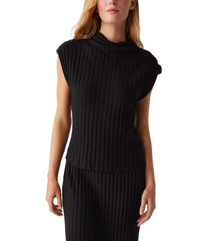 Michael Stars Nara Mock Neck Top