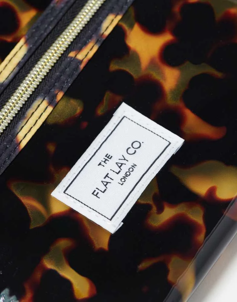 Flat Lay Company The Flat Lay Co. x ASOS EXCLUSIVE Jelly Box Bag in Tortoise Shell 2