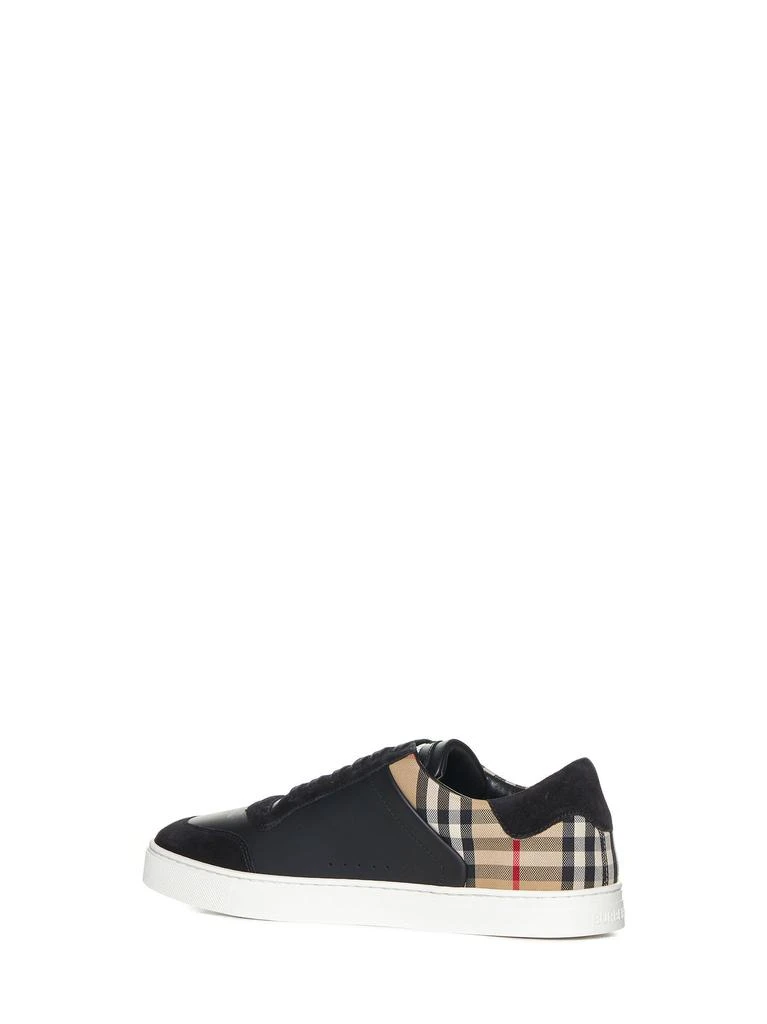 Burberry BURBERRY | Stevie check canvas and leather sneakers by Burberry | Man | 40 3