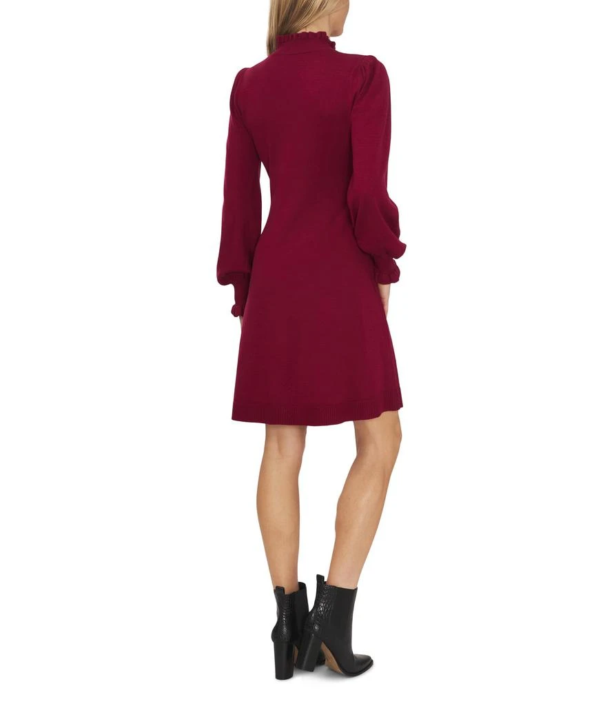 CeCe Mock Neck Sweaterdress 2