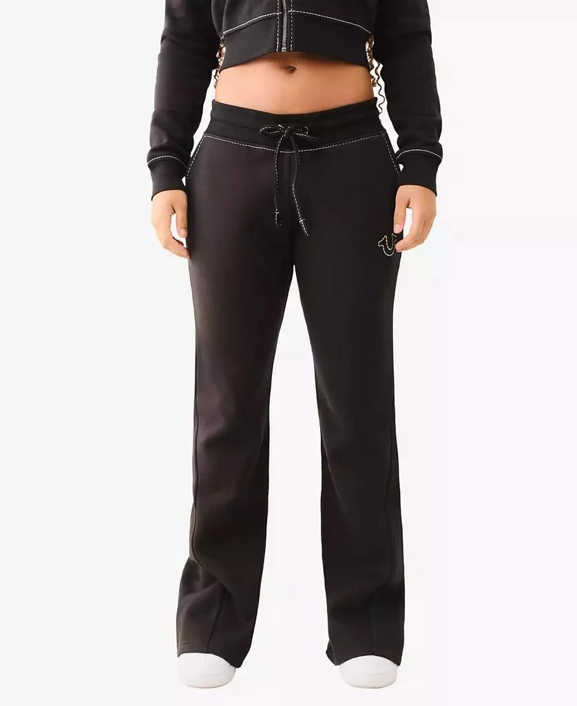 True Religion Women's Low Rise Joey Sweatpants 1
