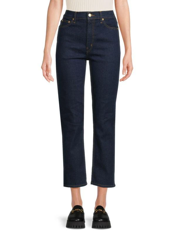 Derek Lam Drew High Rise Cropped Jeans 1