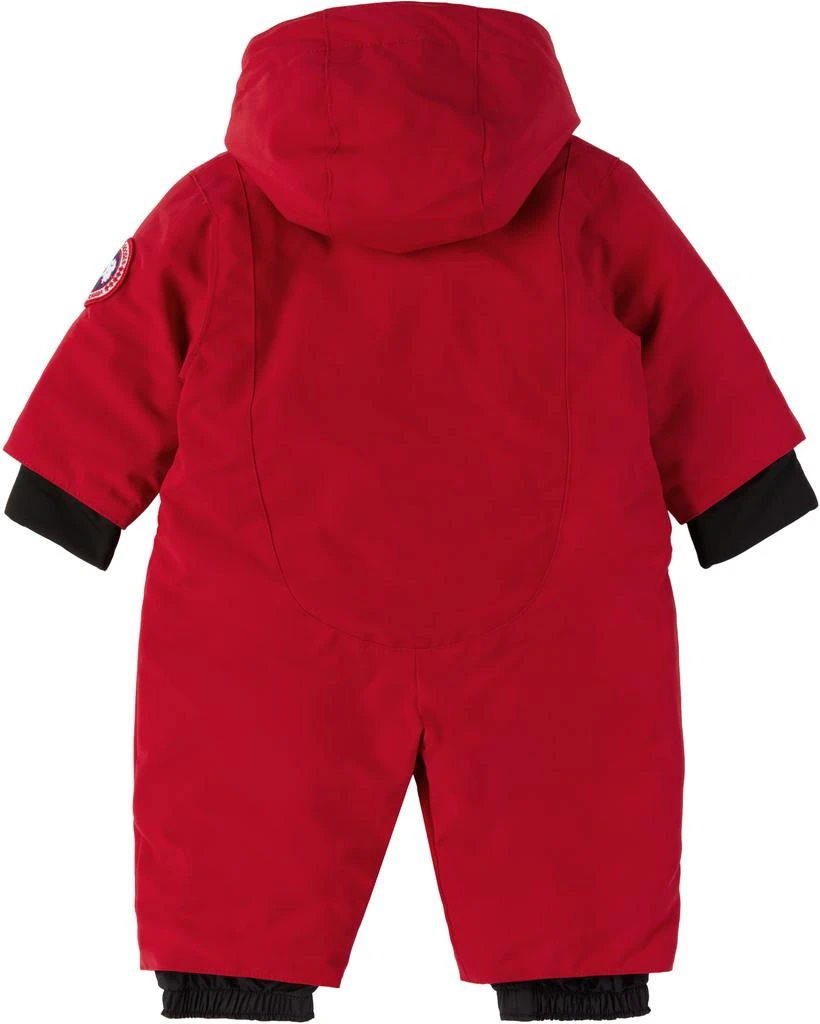 Canada Goose Baby Red Lamb Down Snowsuit 2