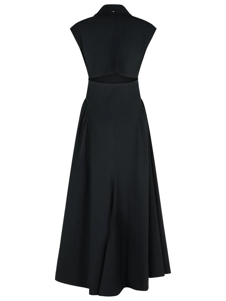 fitted lace wedding dress Women's INA Taffeta Sleeveless Dome Cut Out Maxi Dress main image 1