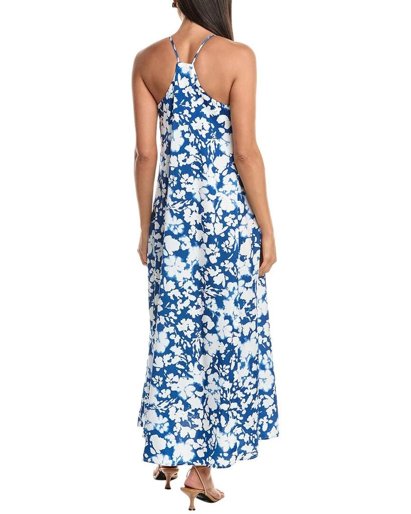 Nicole Miller Palma Satin Maxi Dress 2