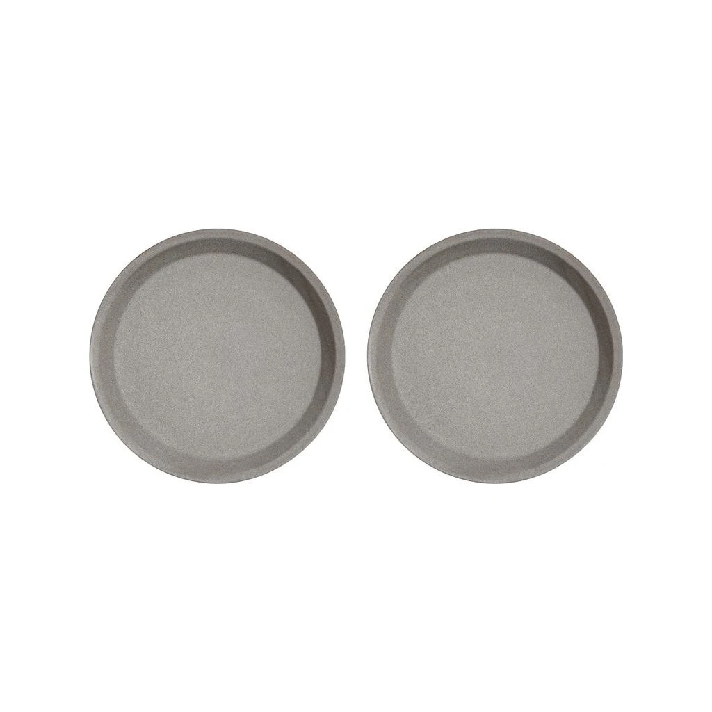OYOY Living Design Lot De 2 Assiettes Creuse Gris En Terre Cuite Ø22Xh1,9Cm - Gris 3