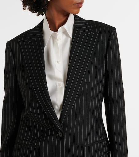 Dolce 
Gabbana Pinstripe virgin wool blazer 5