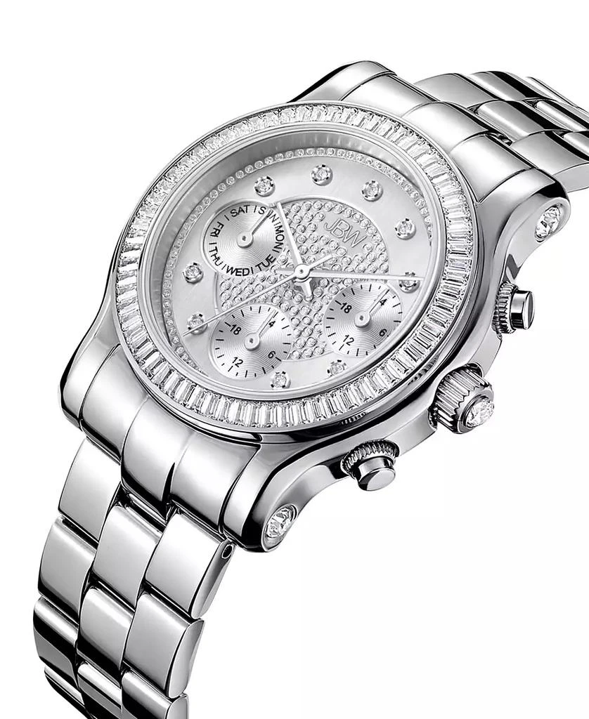 Jbw Women's Laurel Diamond (1/10 ct.t.w.) Stainless Steel Watch 3