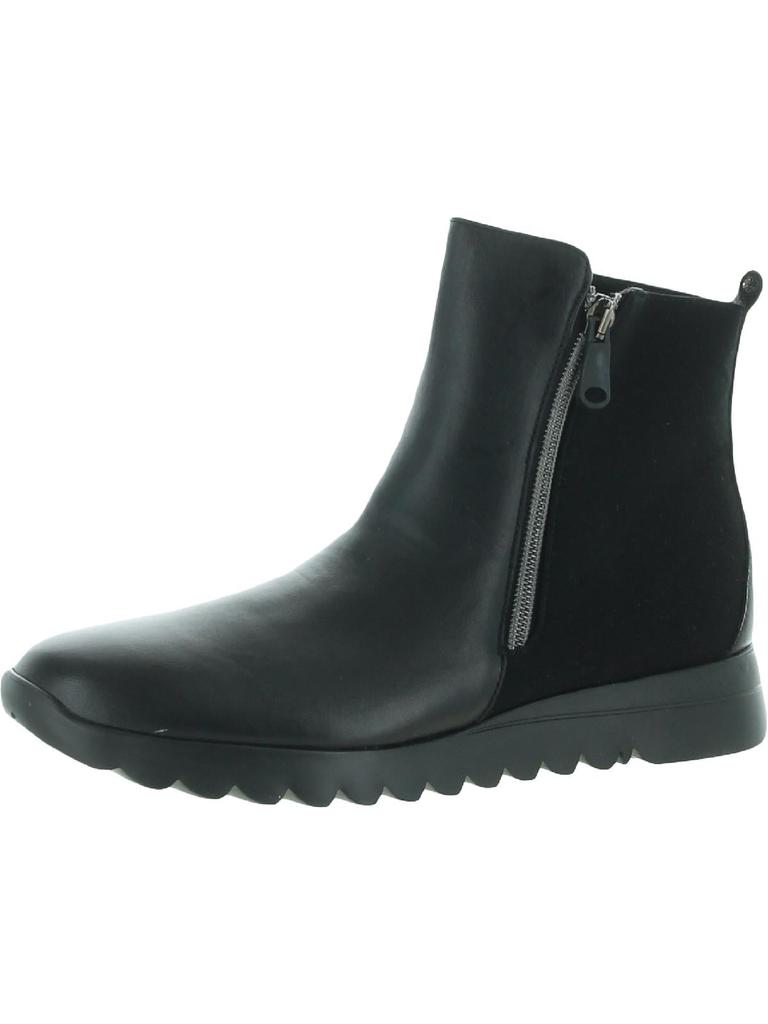 Munro Ashcroft Womens Leather Booties Ankle Boots