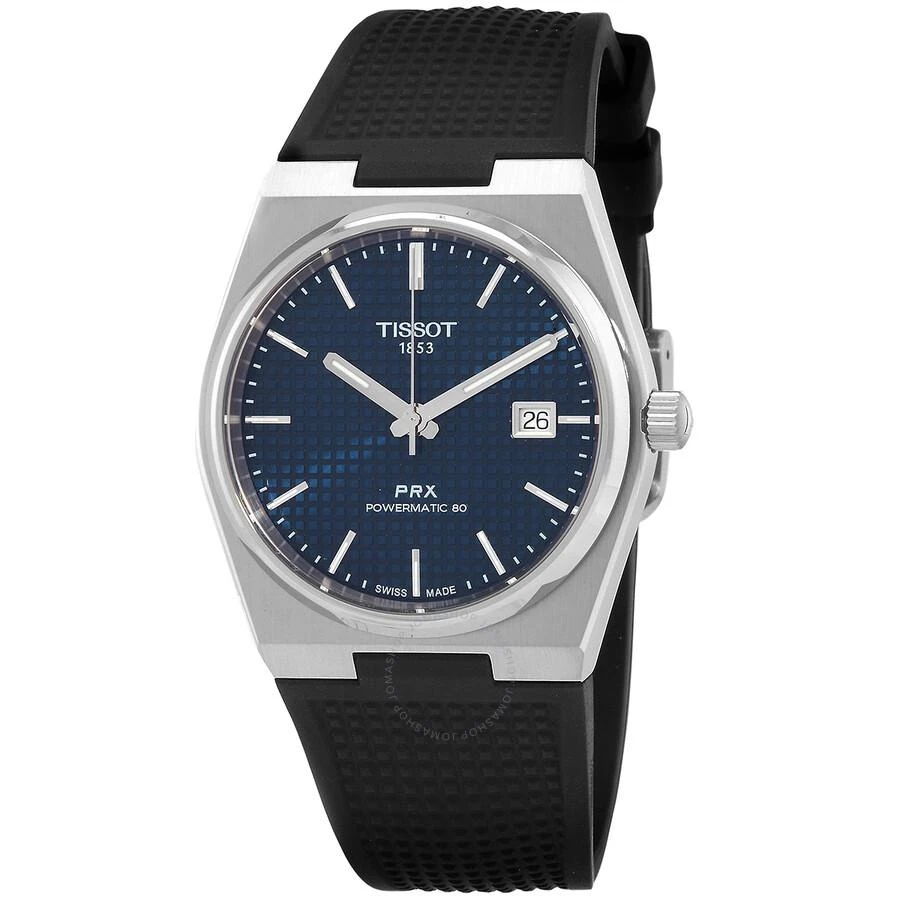 Tissot PRX Powermatic 80 Automatic Blue Dial Men's Watch T1374071704100 1
