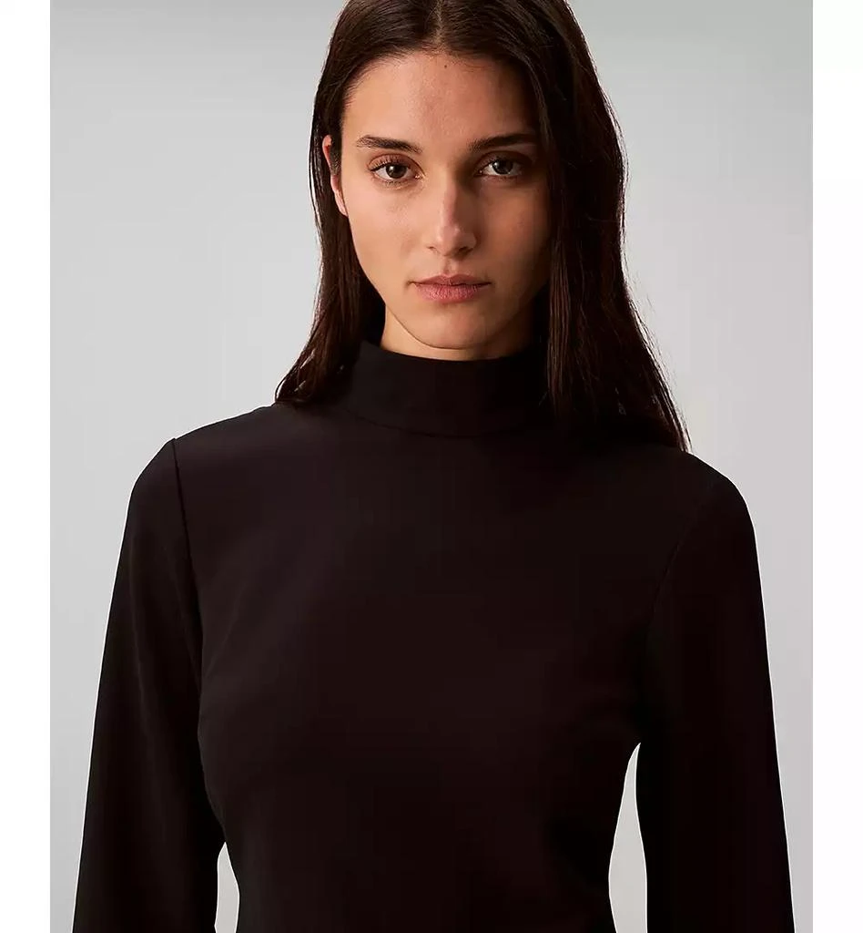 Calvin Klein Women
s Long Sleeve Turtle Neck Mini Dress 4