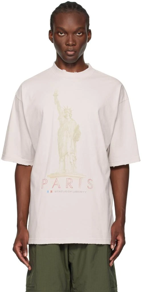 Balenciaga Off-White 'Paris Liberty' T-Shirt 1