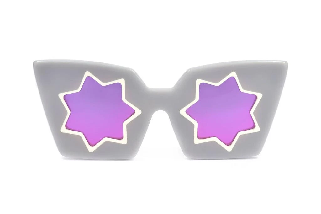 Linda Farrow Linda Farrow X Markus Lupfer Star Cat-Eye Frame Sunglasses 1