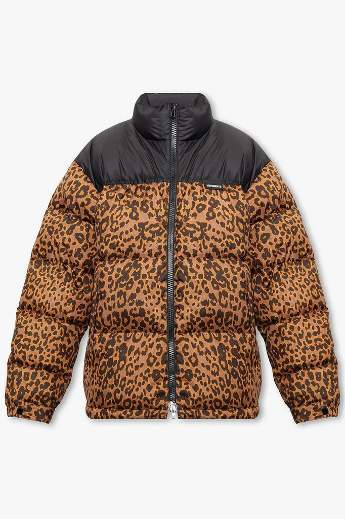 Vetements Vetements Animal Motif Padded Jacket 1