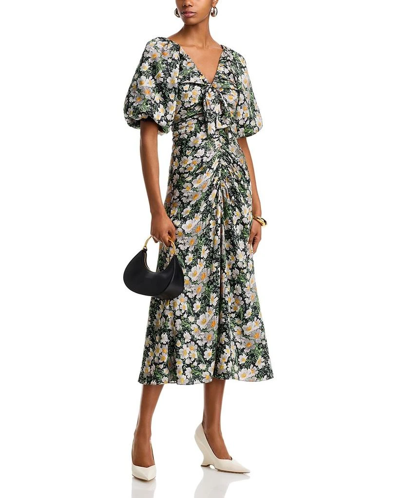 Cinq à Sept Cosmo Flowers Brenton Midi Dress 3