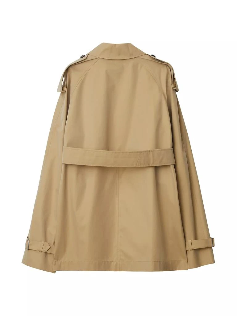 Burberry Cotton Gabardine Double-Breasted Trench Coat 2