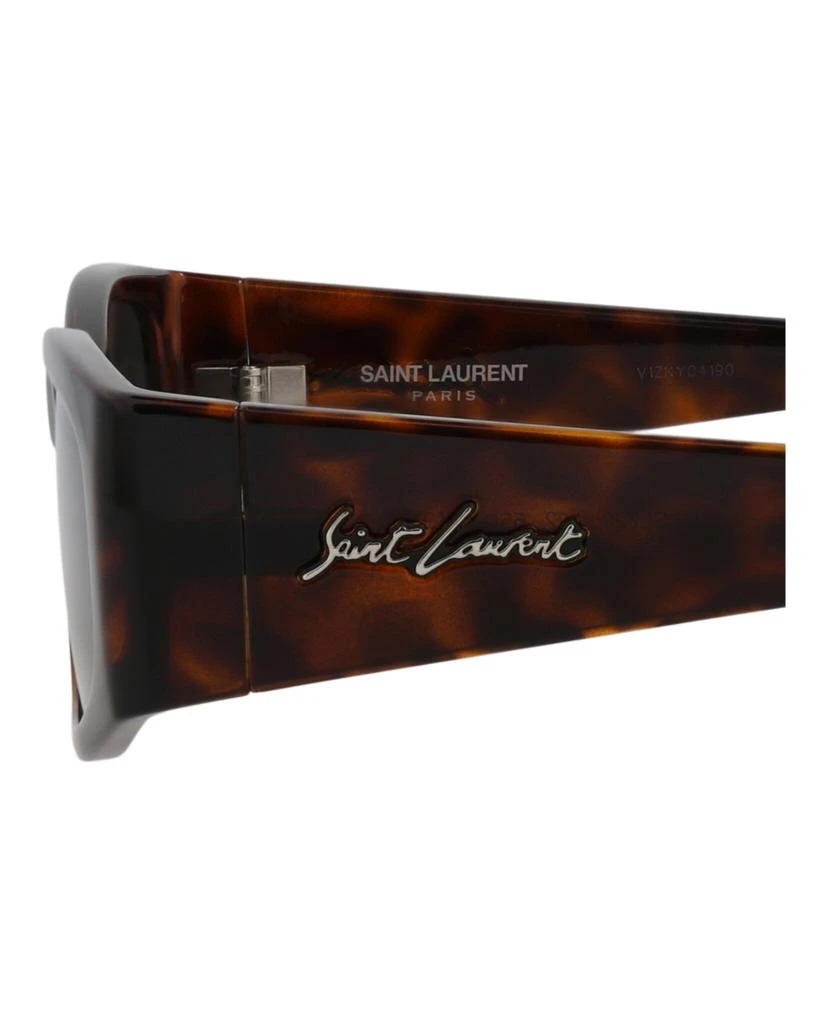 Saint Laurent Square-Frame Injection Sunglasses 4