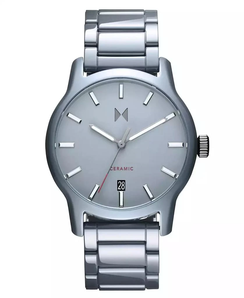 MVMT Men's Classic II Gray Ceramic Bracelet Watch ,44mm 1