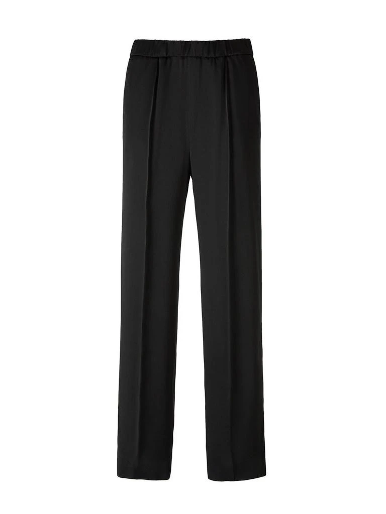 Jil Sander Jil Sander High Waist Wide-Leg Trousers 1