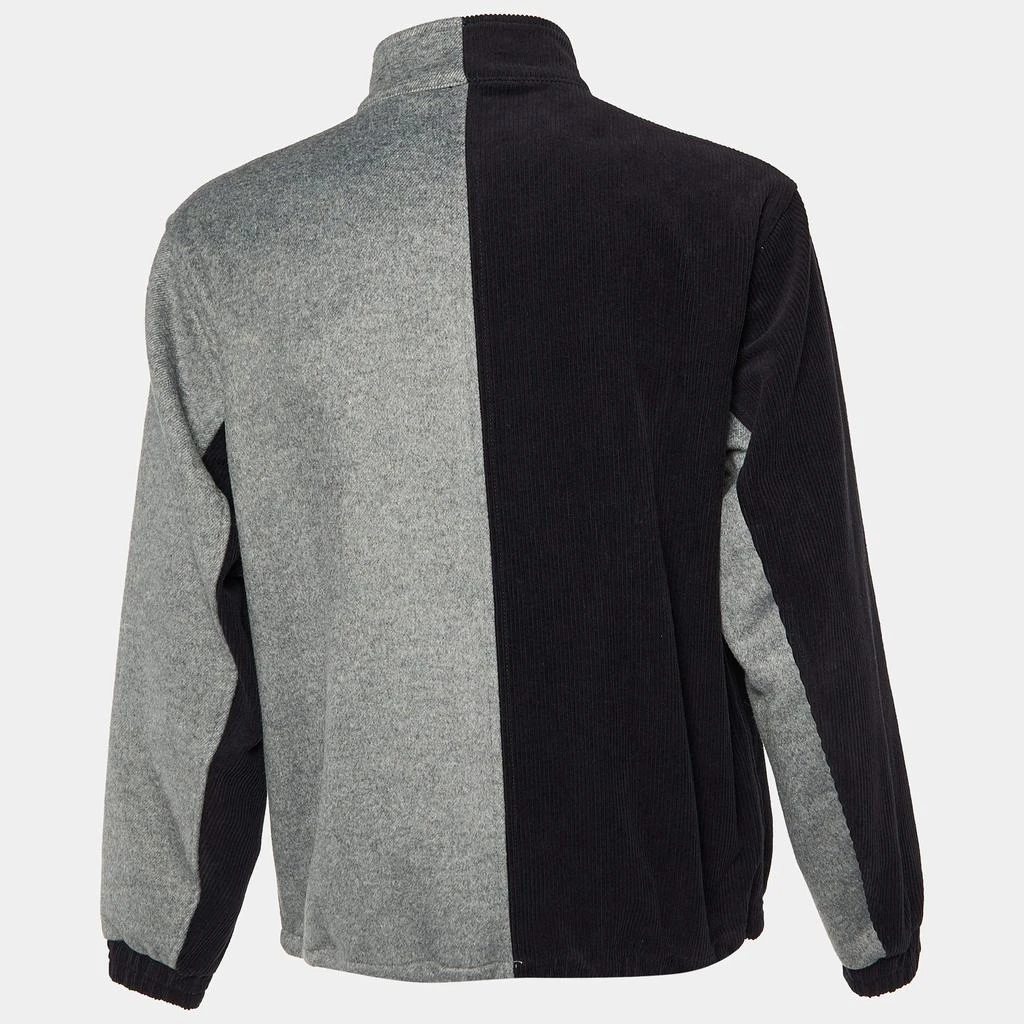 Kith Kith Black & Grey Wool Zip Front Jacket M 2