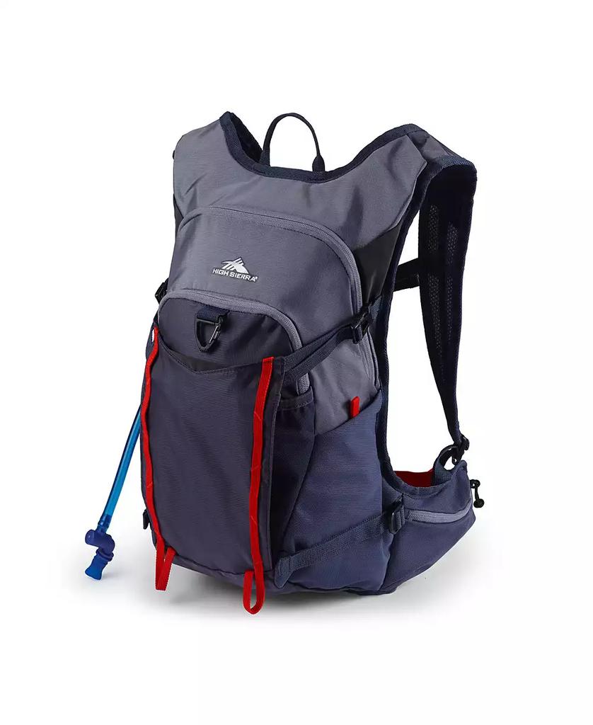 High Sierra Hydrahike 2.0 16L Hydration Water Backpack with Insulated Reservoir Pocket for Hiking, Running, Climbing, or Cycling, Gray
Red