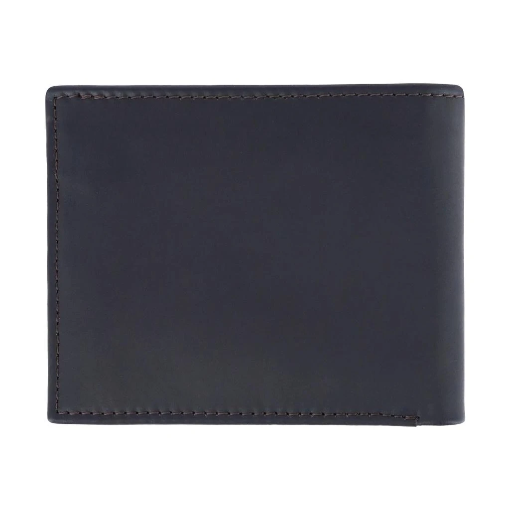 Wrangler Men's Leather Bifold Wallet 2