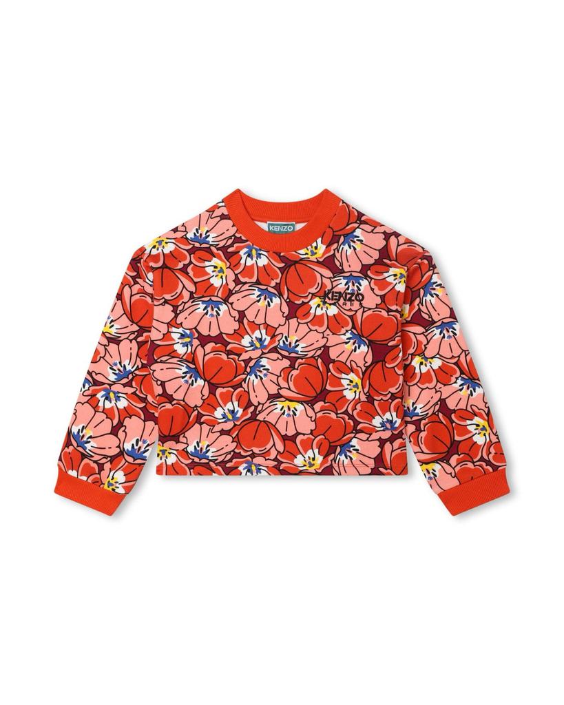 Kenzo Sweat Chile Red - Enfant Fille - Kenzo Kids