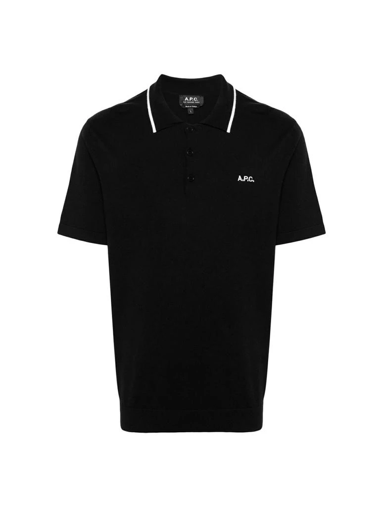 A.P.C. Flynn Cotton Polo Shirt 1