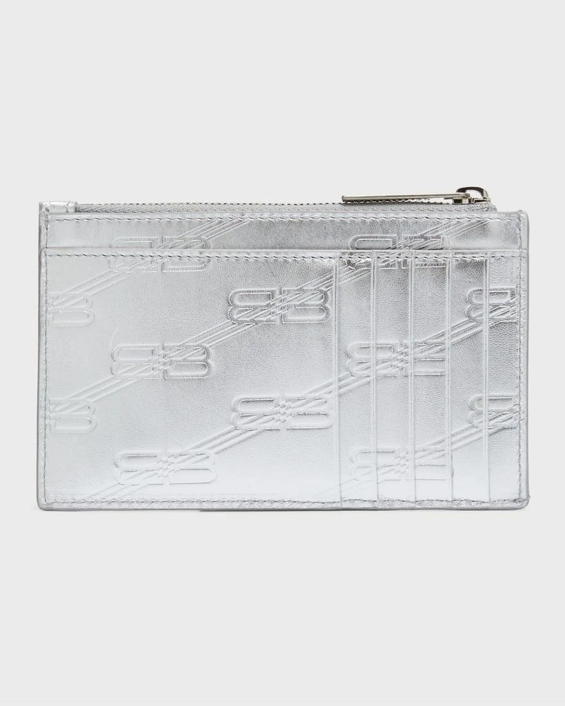 Balenciaga Men
s Embossed Monogram Long Coin And Card Holder In Box 4