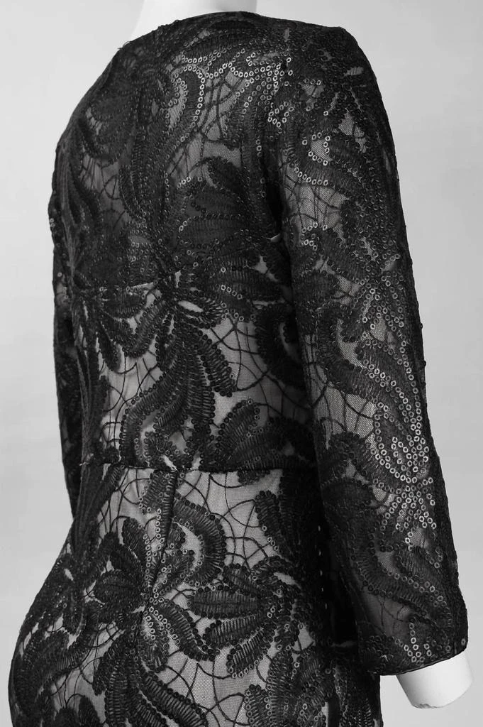 Sue Wong Sue Wong - Sequined Mesh Short Dress 2
