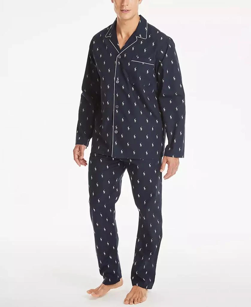 Ralph Lauren Men's All Over Polo Player Pajama Shirt 2