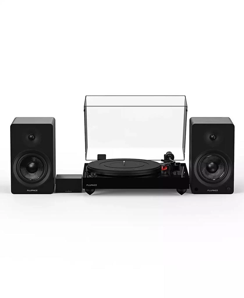 Fluance RT83 Turntable, PA10 Phono Preamp, Ai41 Powered Speakers ...
