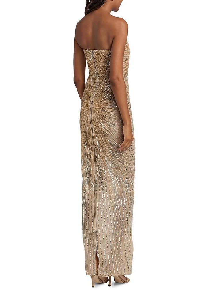 BRONX AND BANCO Dahlia Crystal-Embellished Strapless Maxi Dress 5