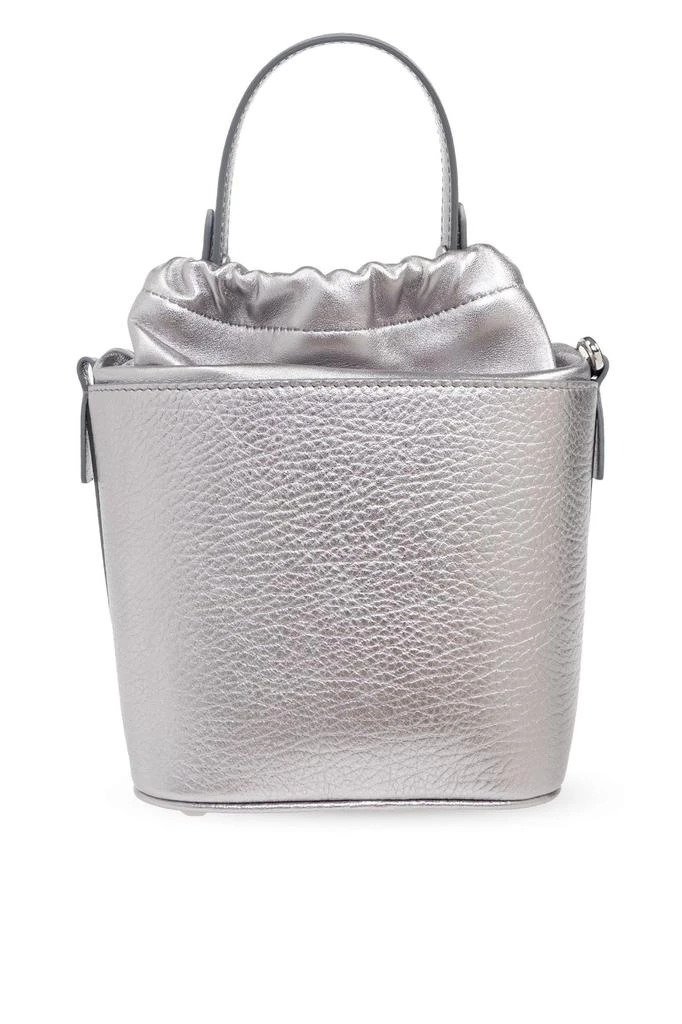MAISON MARGIELA Maison Margiela Small 5AC Metallic Drawstring Bucket Bag 2