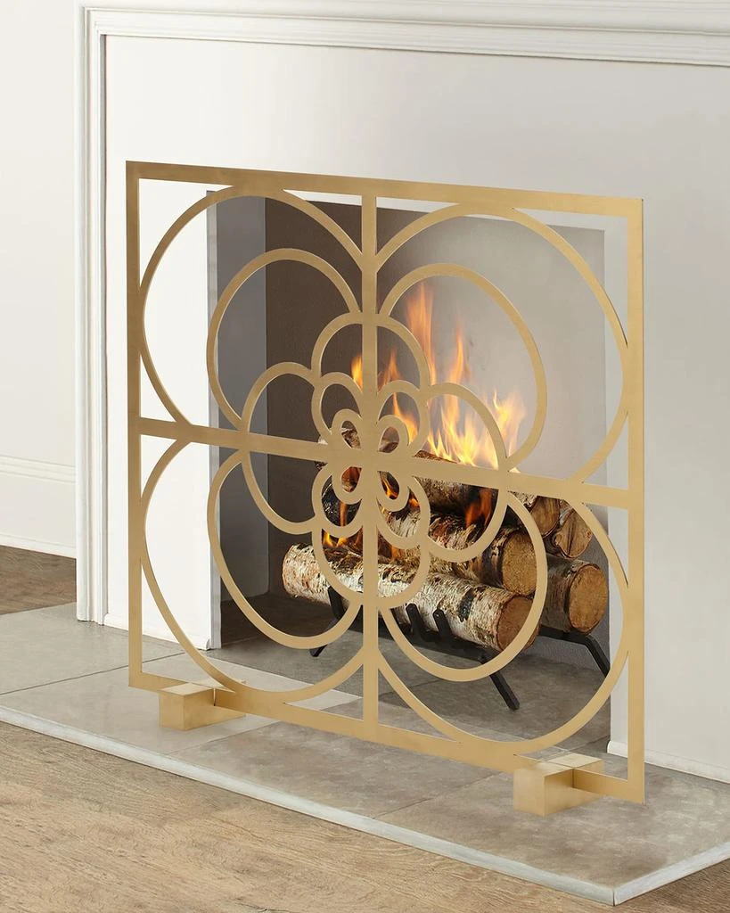 Tommy Mitchell Medallion Fireplace Screen 5