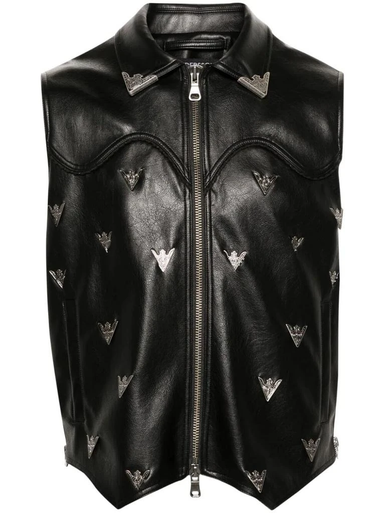 Andersson Bell Andersson Bell Faux-Leather Vest 1