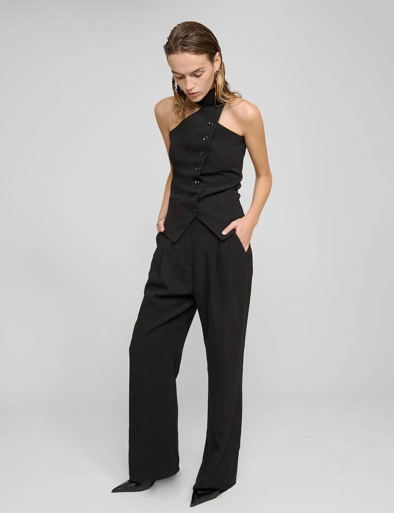 Pixie Market Black Straight Leg Pants 3