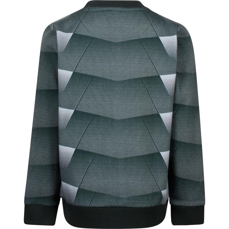 AUTOMOBILI LAMBORGHINI Monogram sweatshirt in green