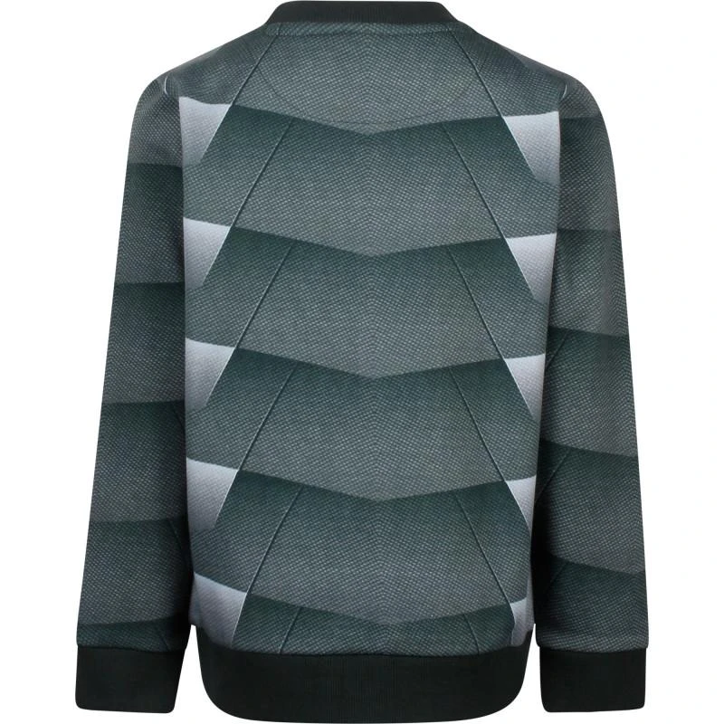 AUTOMOBILI LAMBORGHINI Monogram sweatshirt in green 2