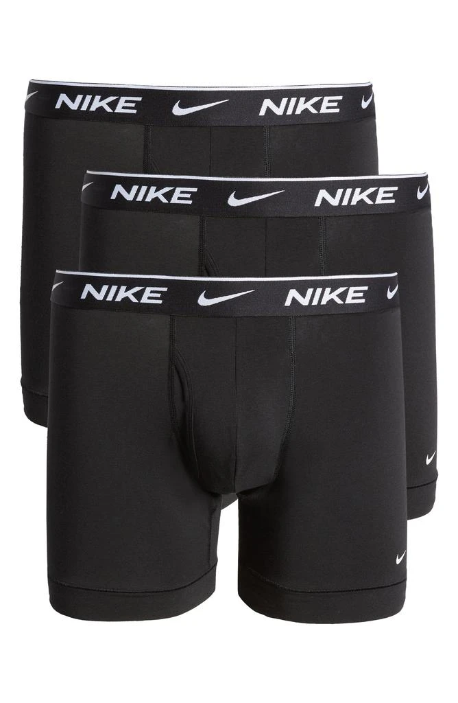 NIKE Dri-FIT Essential Assorted 3-Pack Stretch Cotton Boxer Briefs