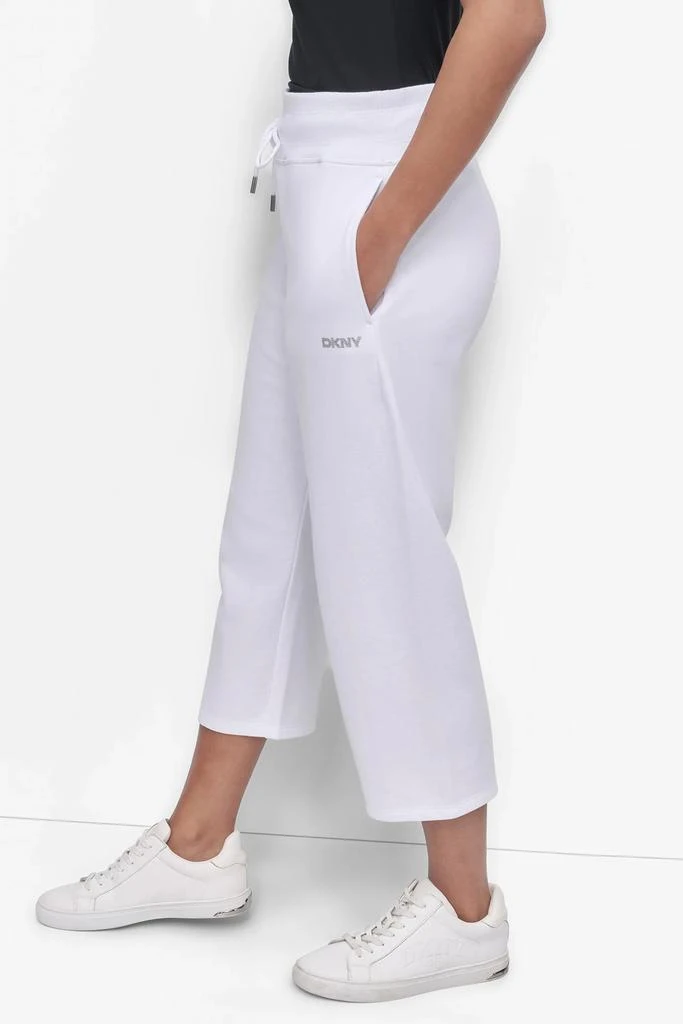 DKNY MINI STUD LOGO CROP PANT 3