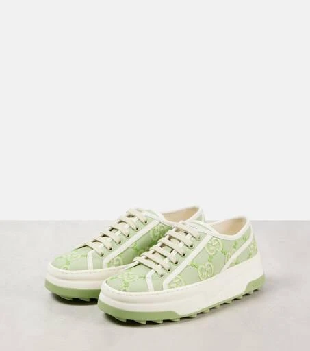 Gucci Gucci Tennis 1977 GG platform sneakers 4