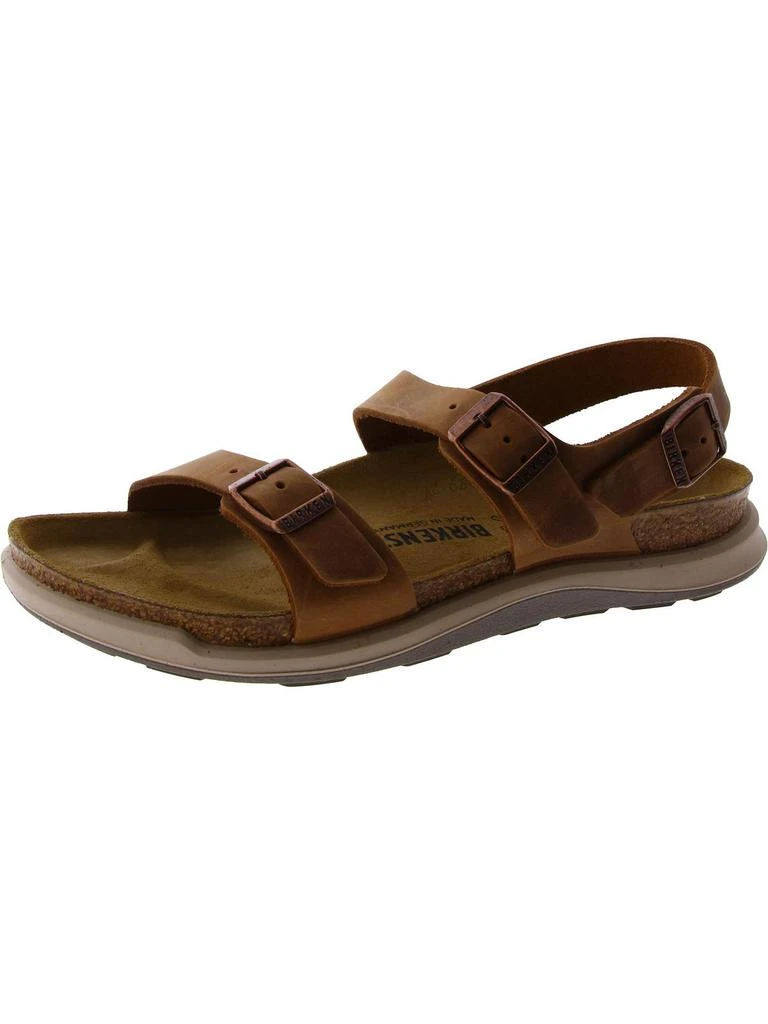 Birkenstock Womens Leather Footbed Strappy Sandals 4
