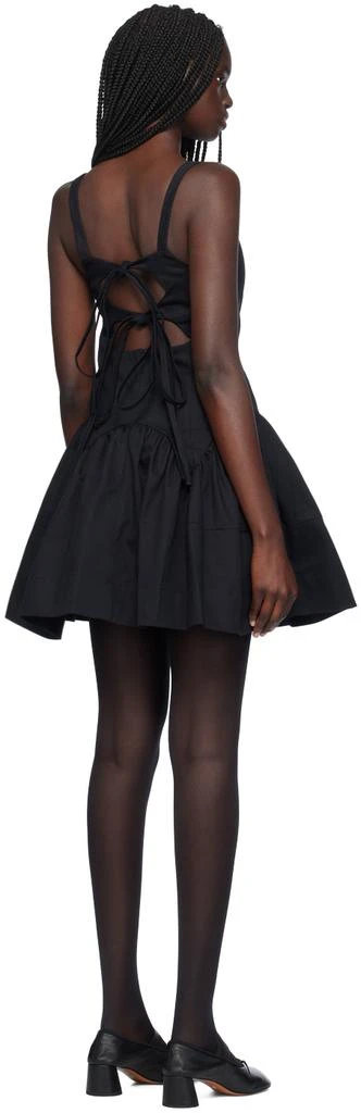 Sandy Liang Black Koss Minidress 3
